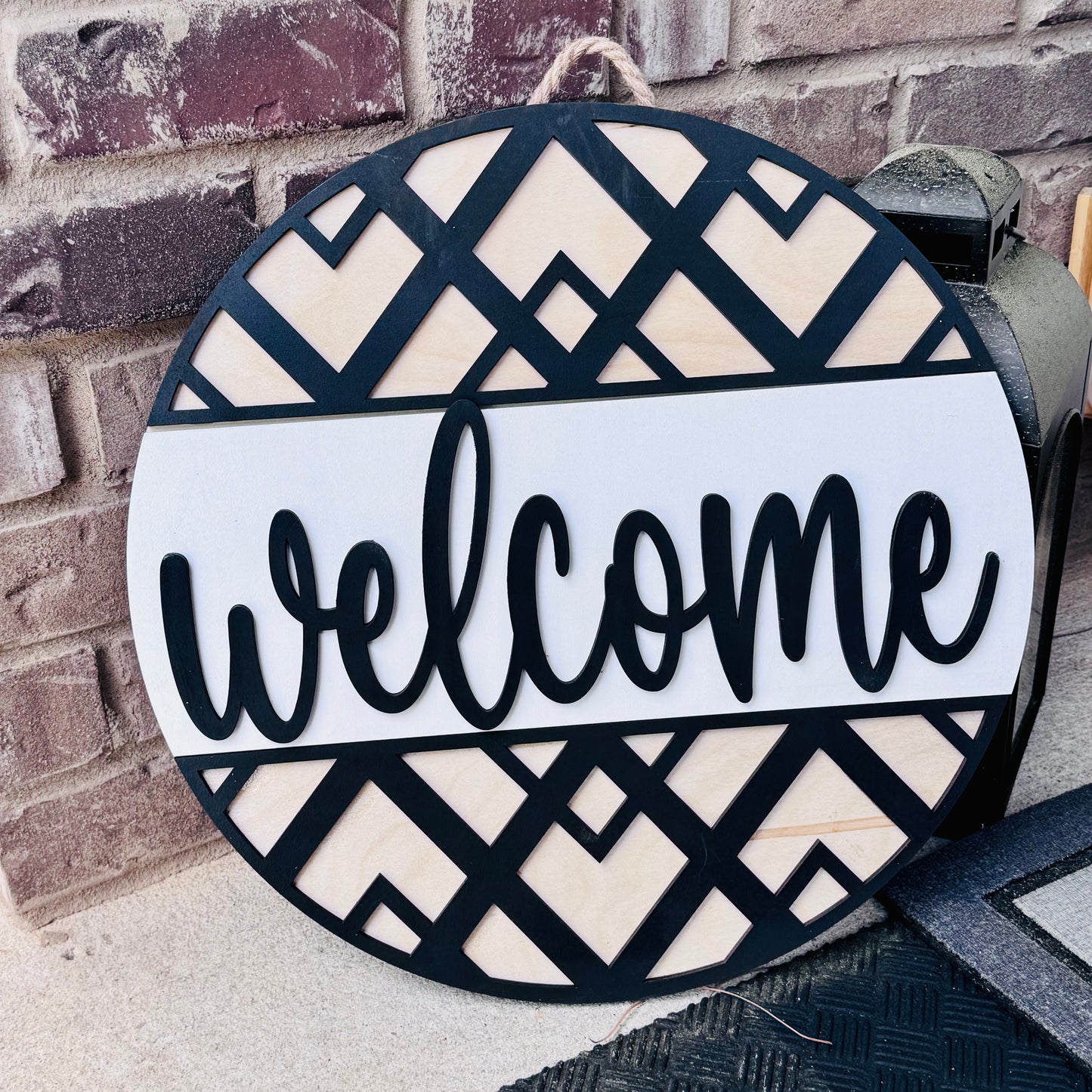 Welcome Door Hanger