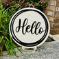 Hello Door Hanger